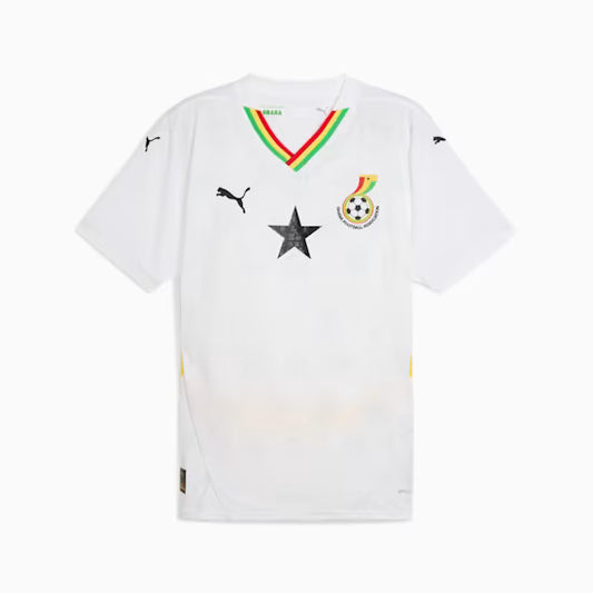 Ghana Black Stars 2025/26 Season Home Jersey Fan Version