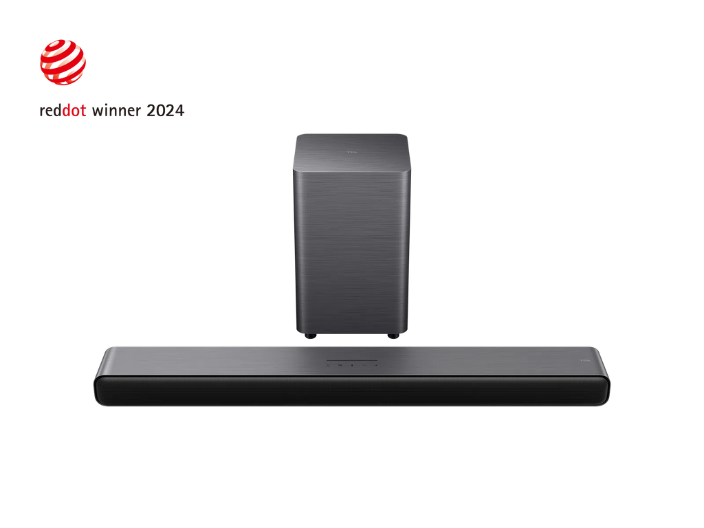TCL 220 W 2.1 Channel Dolby Atmos Sound Bar with Wireless Subwoofer – Model S55H