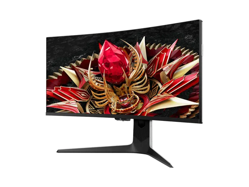 TCL 34" QD-Mini LED Ultra WQHD Curved Gaming Monitor – Model 34R83Q – view 2