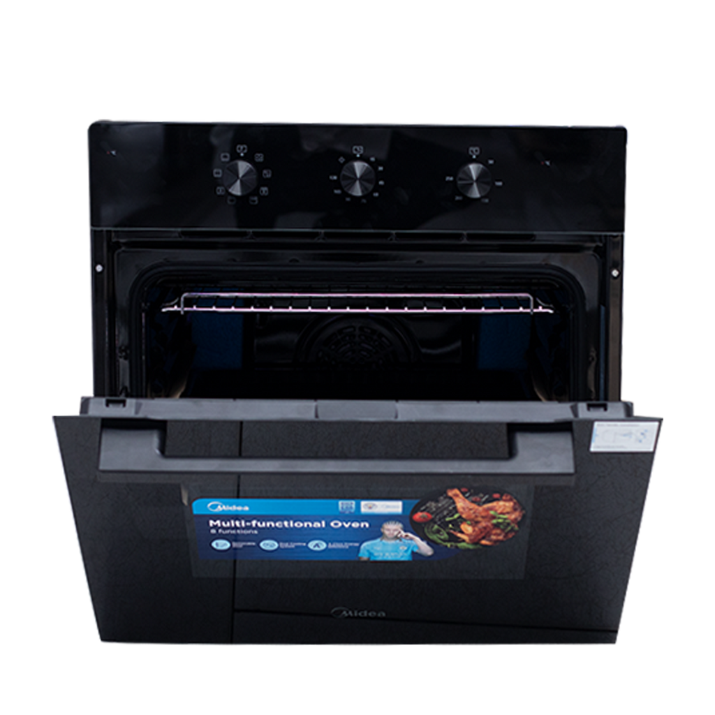 Midea 60 cm 8-Function Built-in Electric Oven – Model 65M80M1-004BK