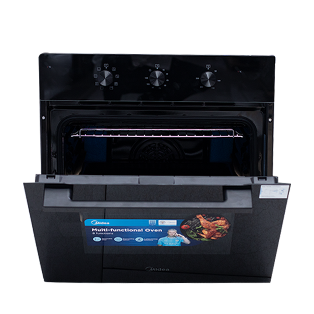 Midea 60 cm 8-Function Built-in Electric Oven – Model 65M80M1-004BK