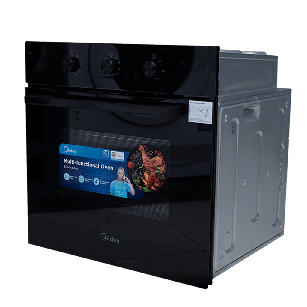 Midea 60 cm 8-Function Built-in Electric Oven – Model 65M80M1-004BK – view 2