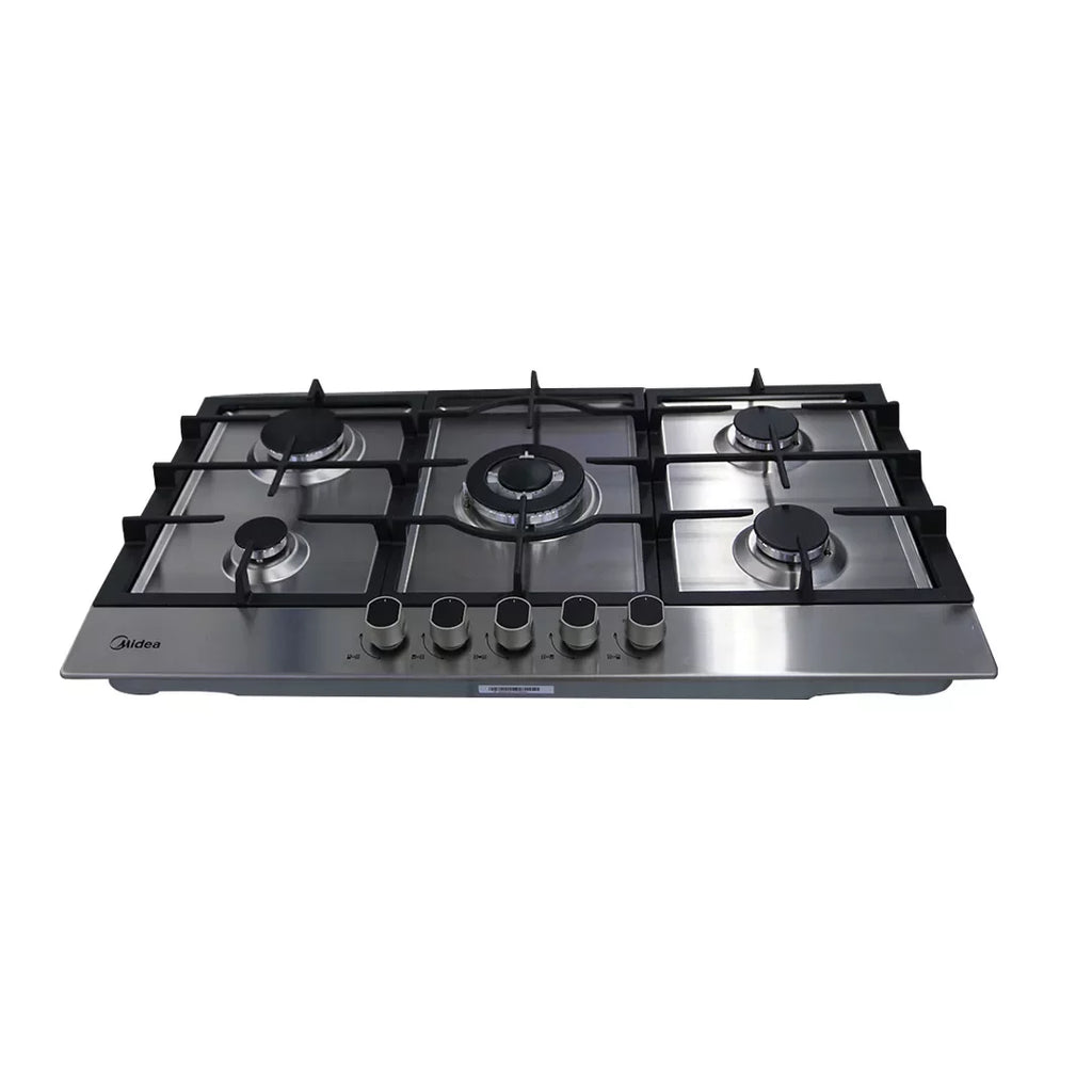 Midea 90 cm 5-Burner Built-in Gas Hob – Model 90G50ME