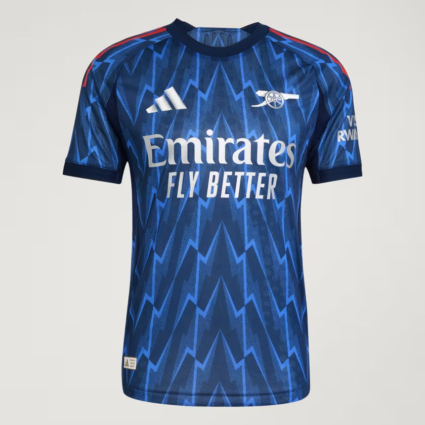 Arsenal FC 2025/26 Season Authentic Away Jersey Player Version