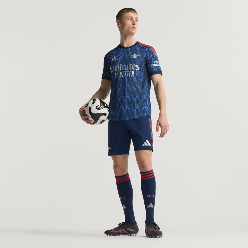 Arsenal FC 2025/26 Season Authentic Away Jersey Player Version
