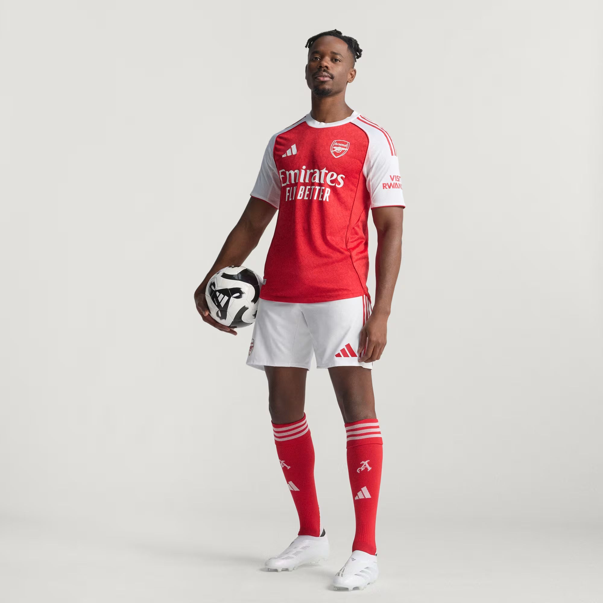 Arsenal FC 2025/26 Season Authentic Home Jersey Player Version