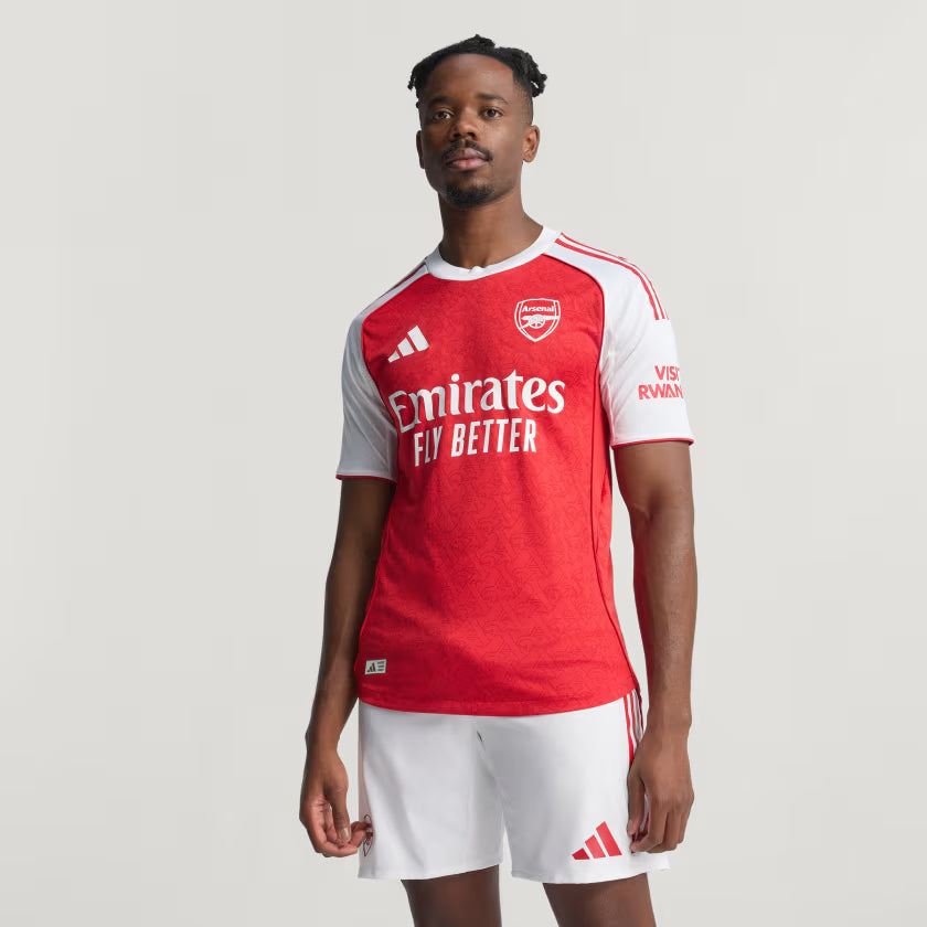 Arsenal FC 2025/26 Season Authentic Home Jersey Player Version