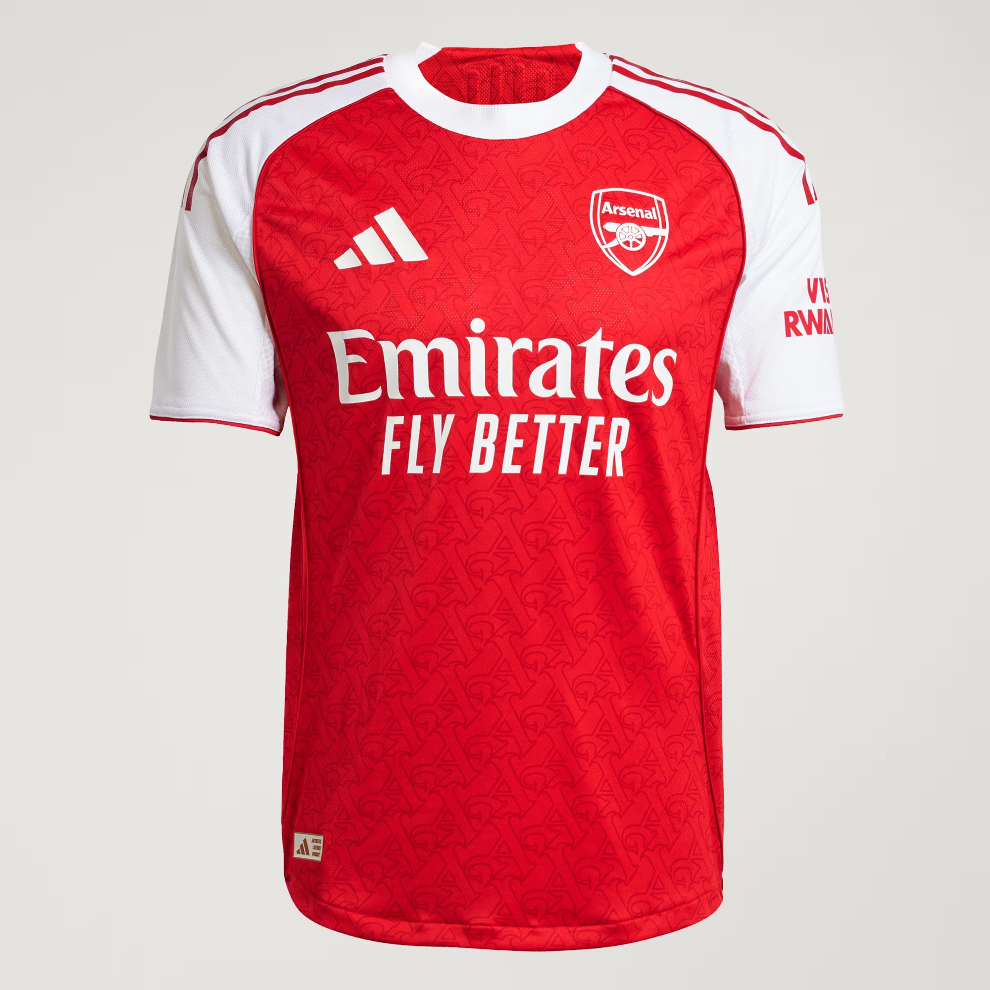 Arsenal FC 2025/26 Season Authentic Home Jersey Player Version