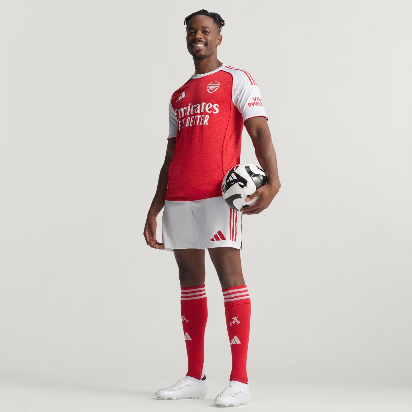 Arsenal FC 2025/26 Season Authentic Home Jersey Player Version