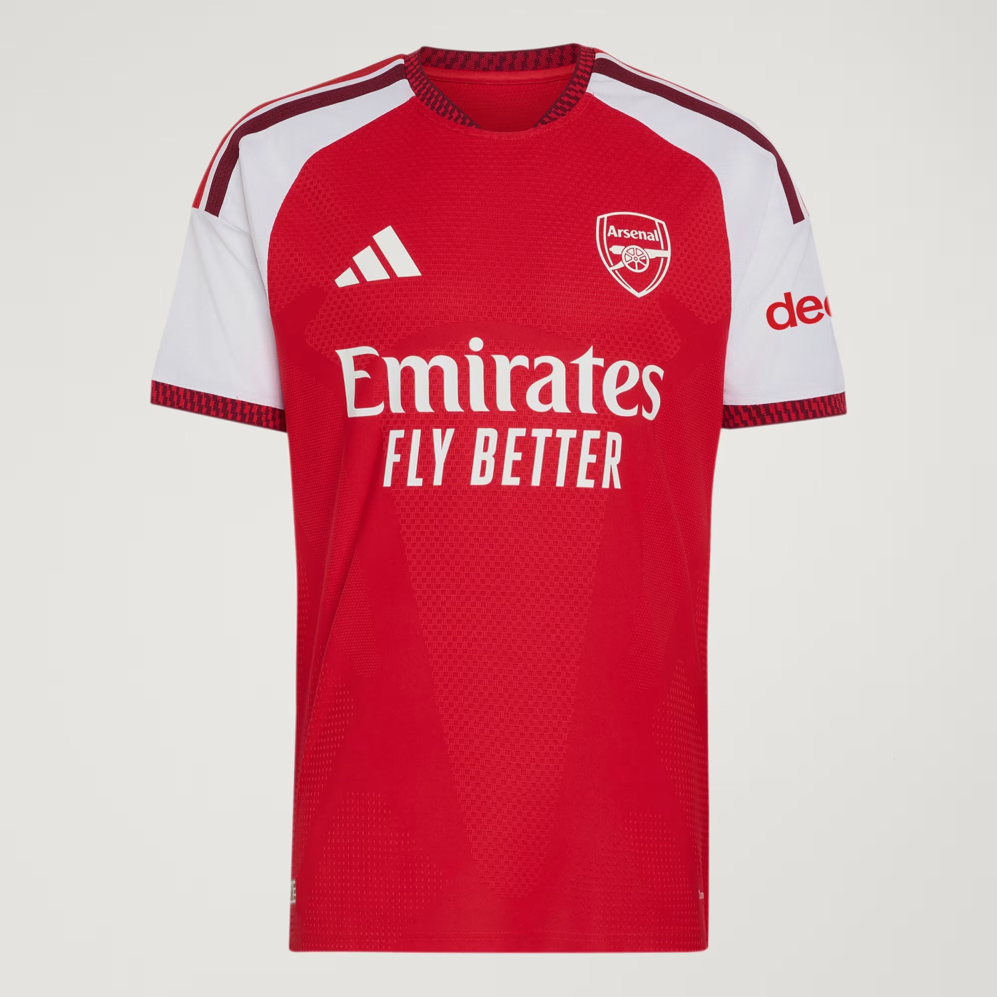 Arsenal FC 2026/27 Home Jersey Player Version – Red & White Adidas Football Shirt