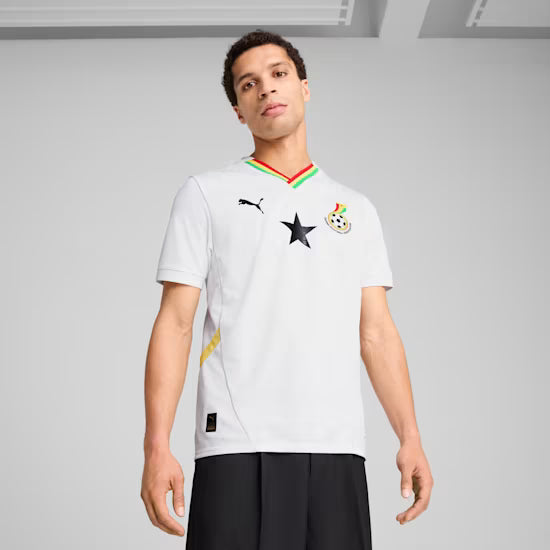 Ghana Black Stars 2025/26 Season Home Jersey Fan Version