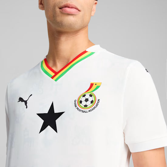 Ghana Black Stars 2025/26 Season Home Jersey Fan Version