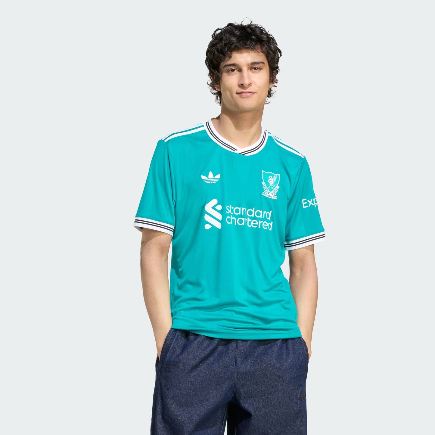 Liverpool FC 2025/26 Season Third Jersey Fan Version Sea Green
