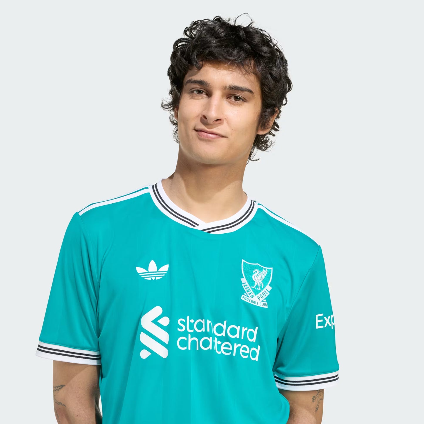 Liverpool FC 2025/26 Season Third Jersey Fan Version Sea Green