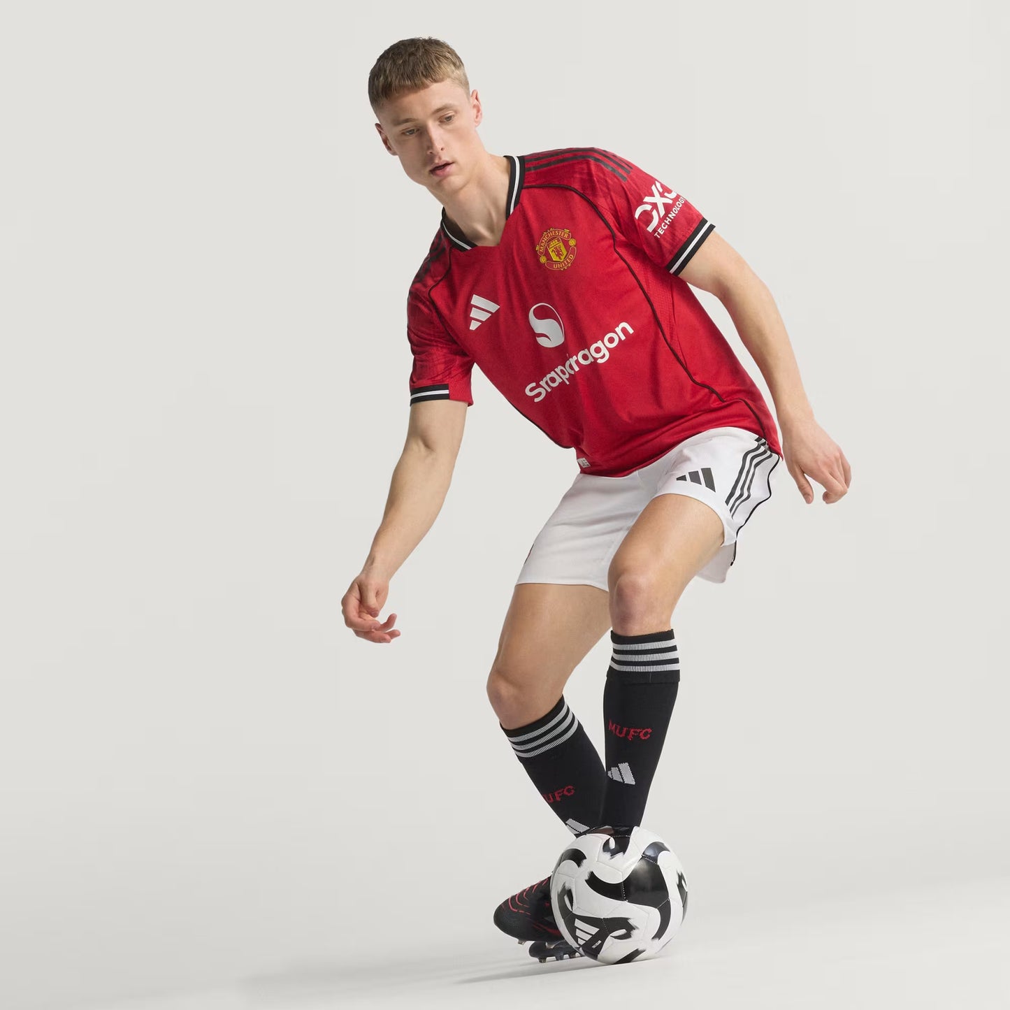 Manchester United 2025/26 Season Authentic Home Jersey Player Version