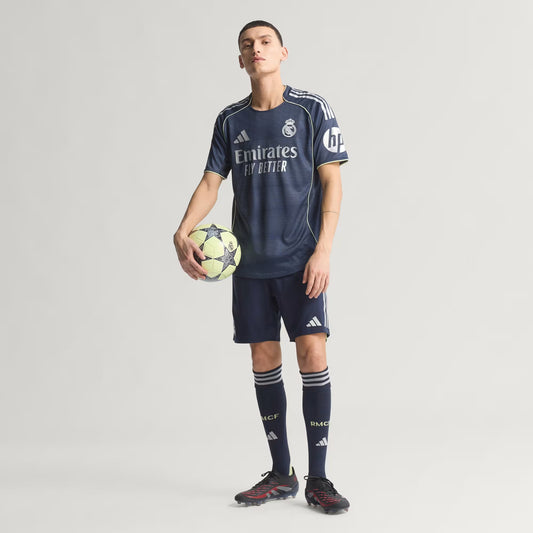 Real Madrid 2025/26 Season Authentic Away Jersey Player Version