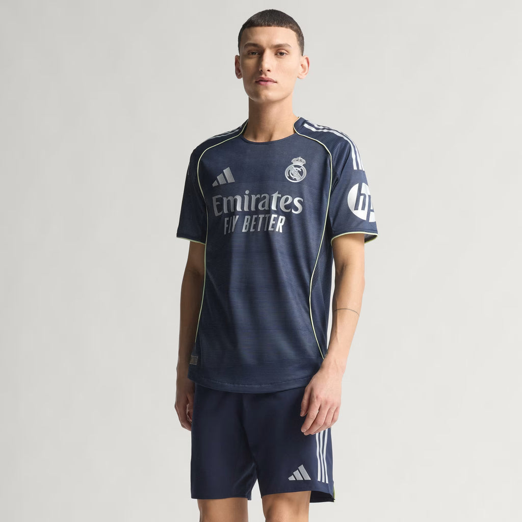 Real Madrid 2025/26 Season Authentic Away Jersey Player Version