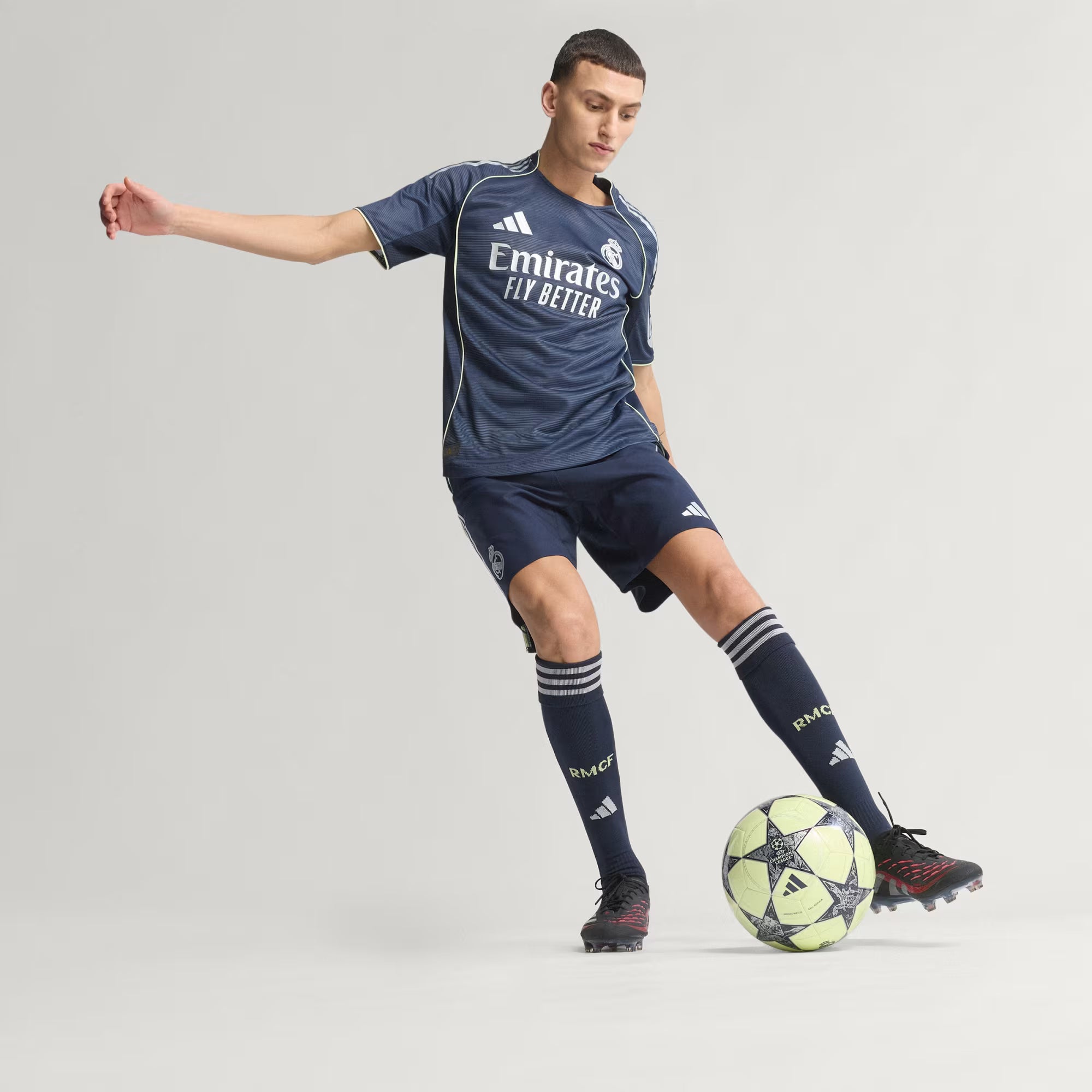 Real Madrid 2025/26 Season Authentic Away Jersey Player Version