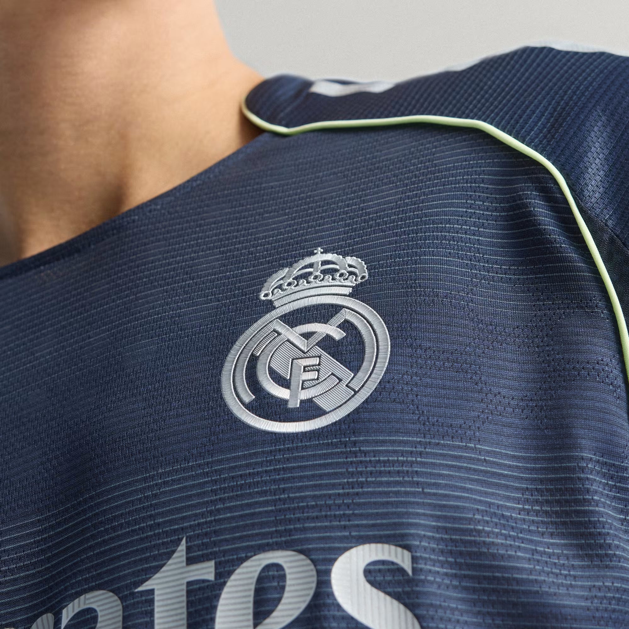 Real Madrid 2025/26 Season Authentic Away Jersey Player Version