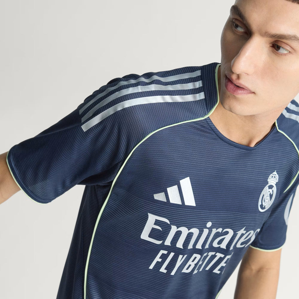 Real Madrid 2025/26 Season Authentic Away Jersey Player Version