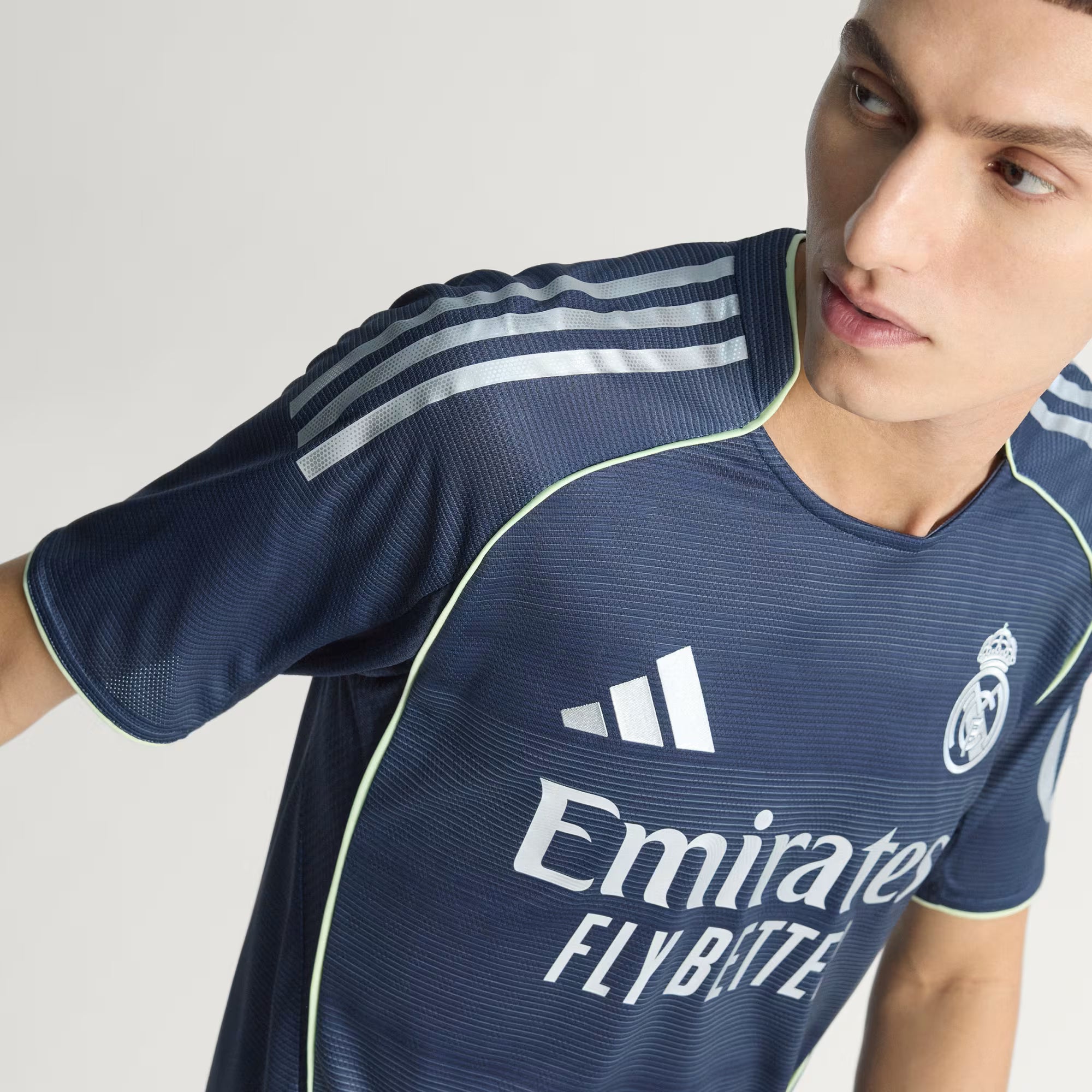 Real Madrid 2025/26 Season Authentic Away Jersey Player Version