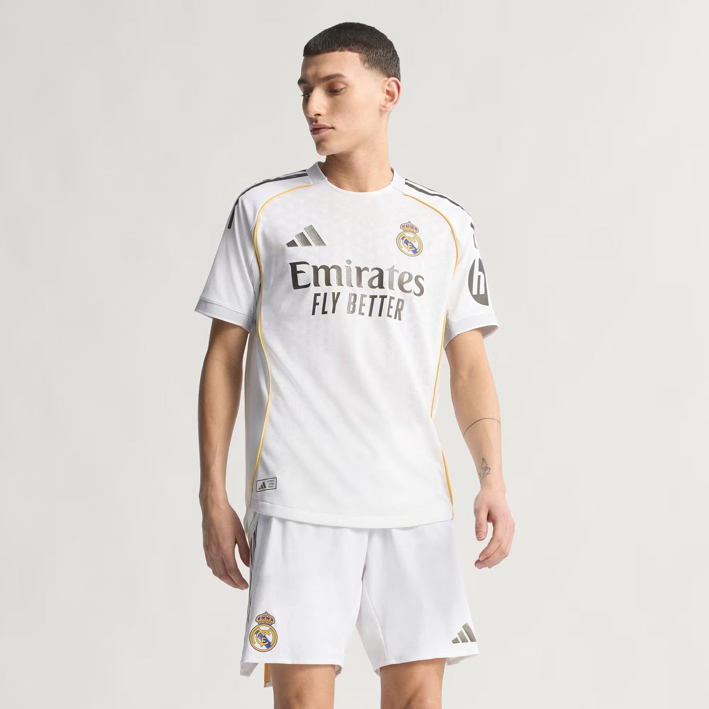 Real Madrid 2025/26 Season Authentic Home Jersey Player Version