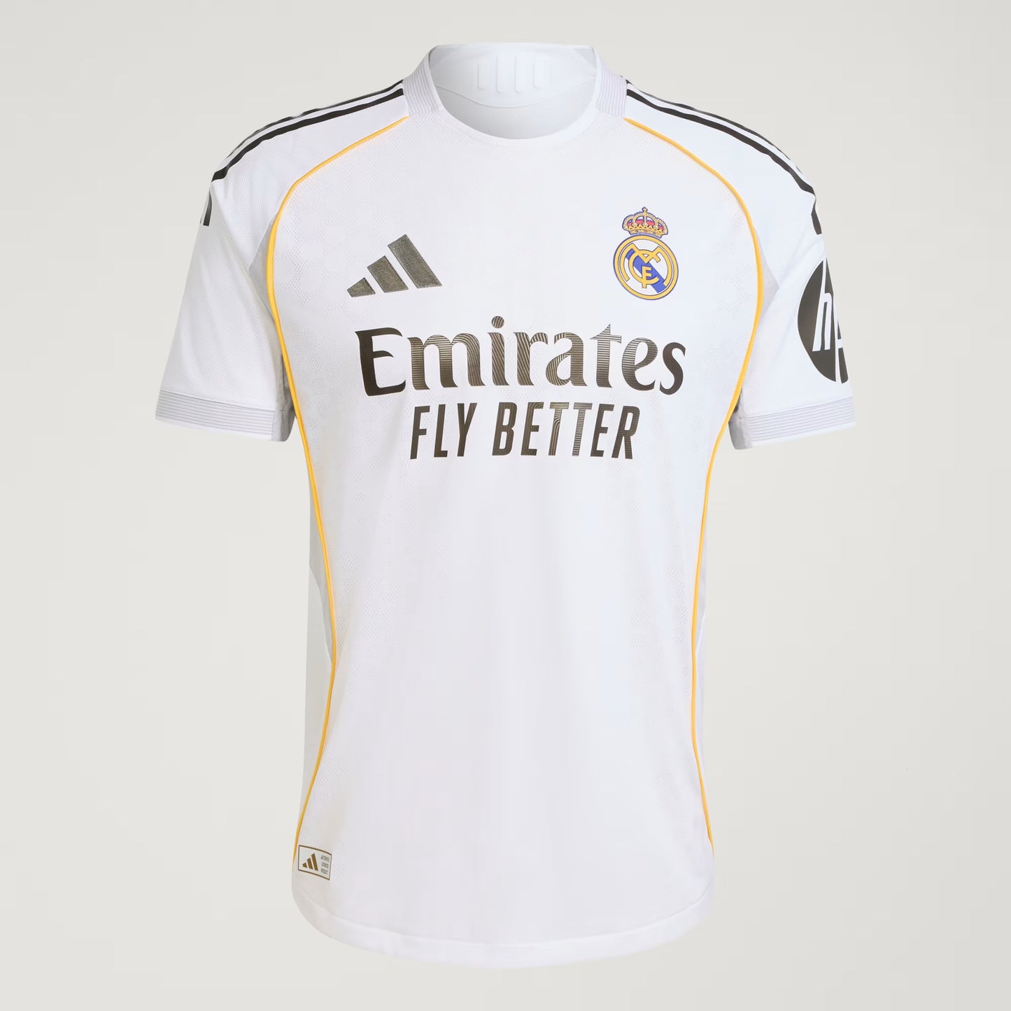 Real Madrid 2025/26 Season Authentic Home Jersey Player Version