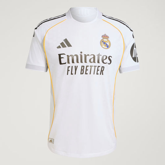 Real Madrid 2025/26 Season Authentic Home Jersey Player Version
