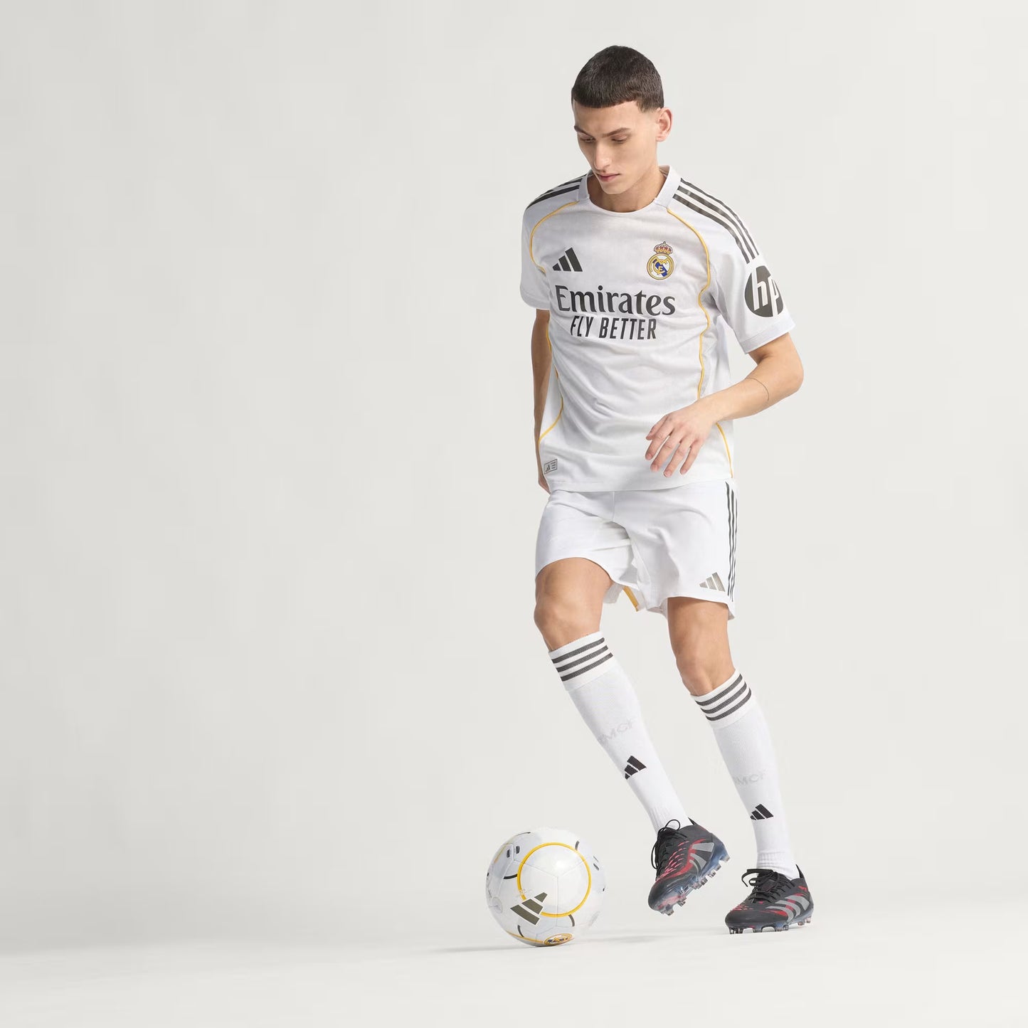 Real Madrid 2025/26 Season Authentic Home Jersey Player Version