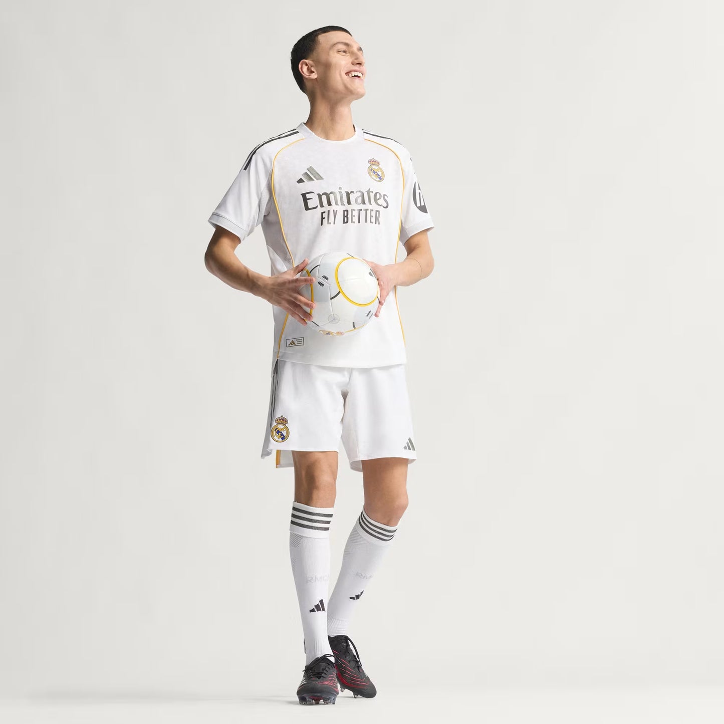 Real Madrid 2025/26 Season Authentic Home Jersey Player Version