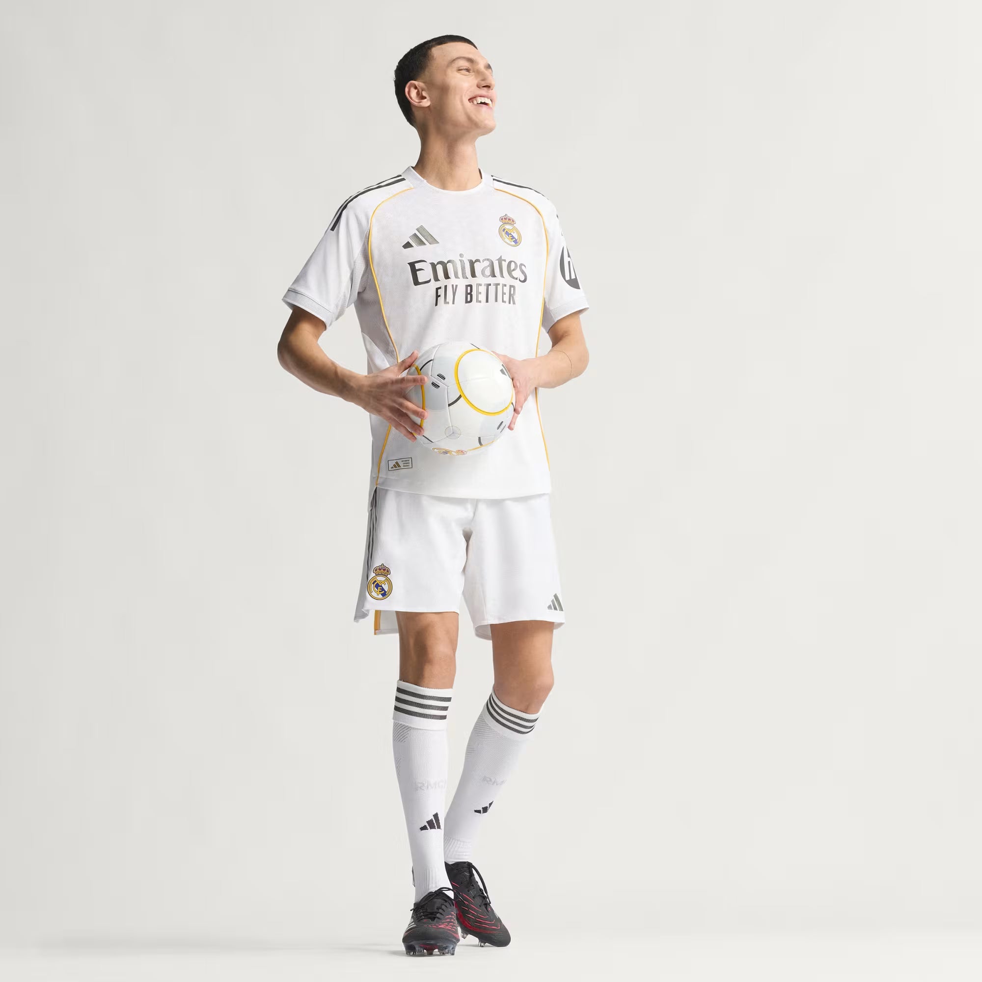 Real Madrid 2025/26 Season Authentic Home Jersey Player Version
