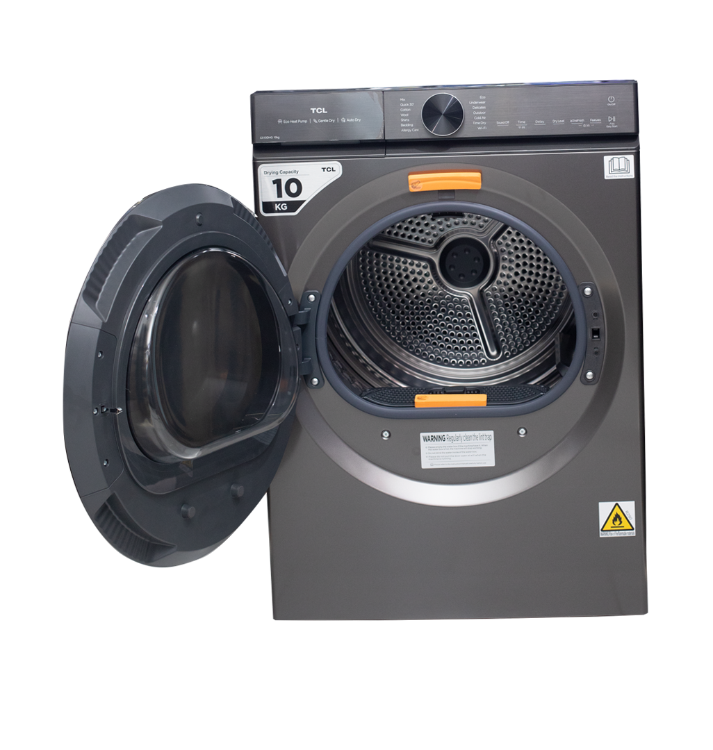 TCL 10 KG Heat Pump Tumble Dryer – Model C510DHG – view 4