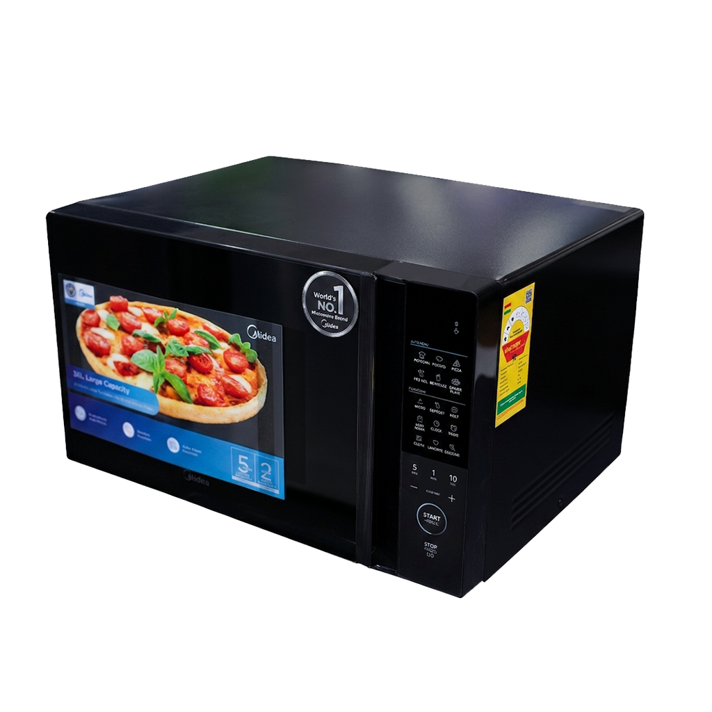 Midea 34 L Solo Microwave Oven – Model EM034A2MO-B