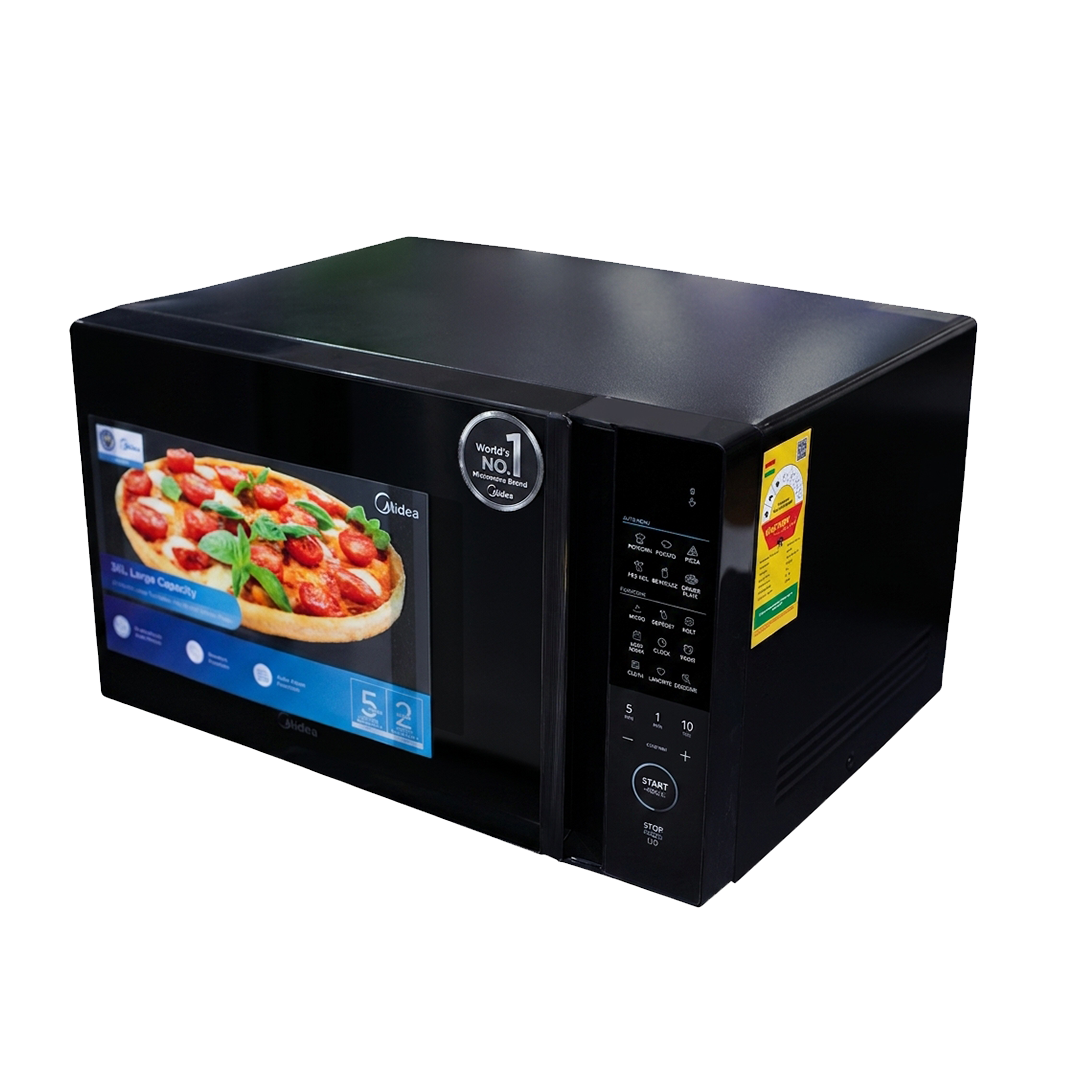 Midea 34 L Solo Microwave Oven – Model EM034A2MO-B