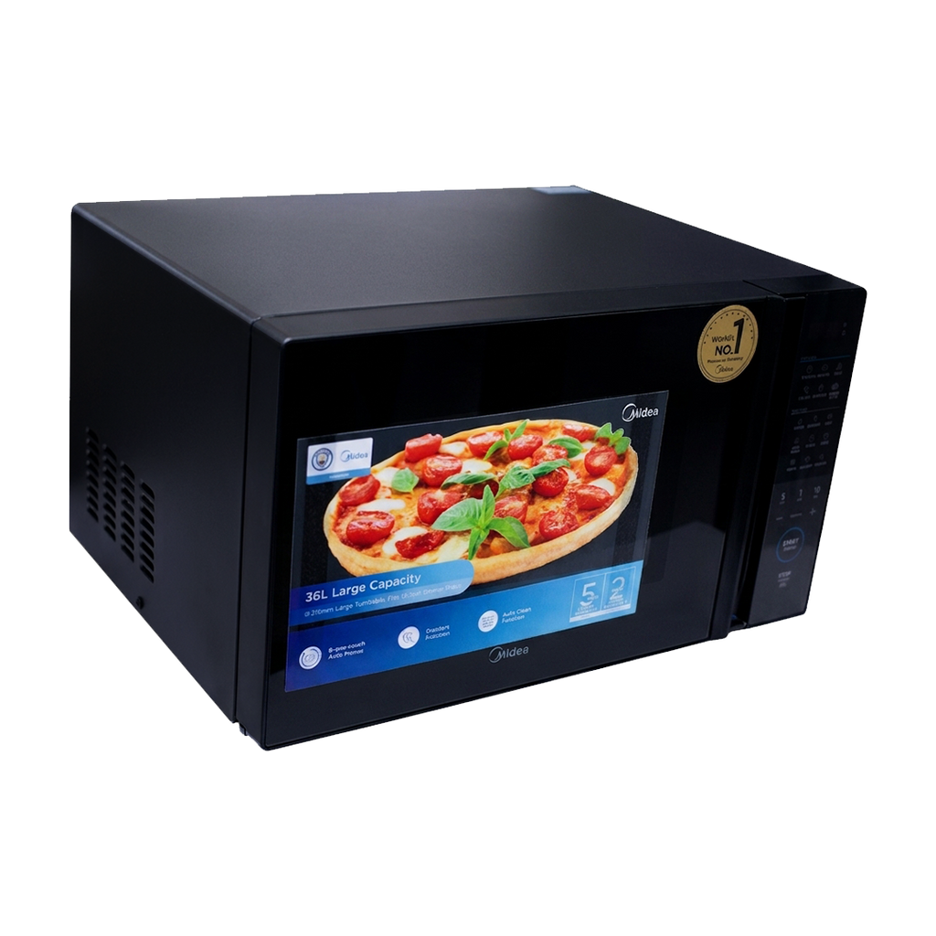 Midea 34 L Solo Microwave Oven – Model EM034A2MO-B – view 3