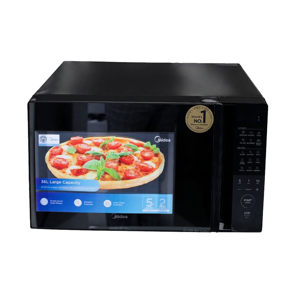 Midea 34 L Solo Microwave Oven – Model EM034A2MO-B – view 4