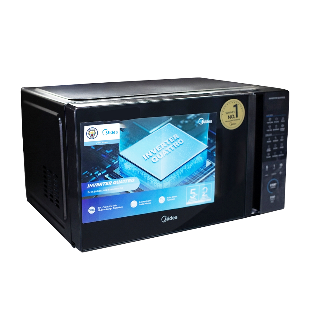 Midea 30 L 900 W Solo Microwave Oven – Model EM9P032MO-B