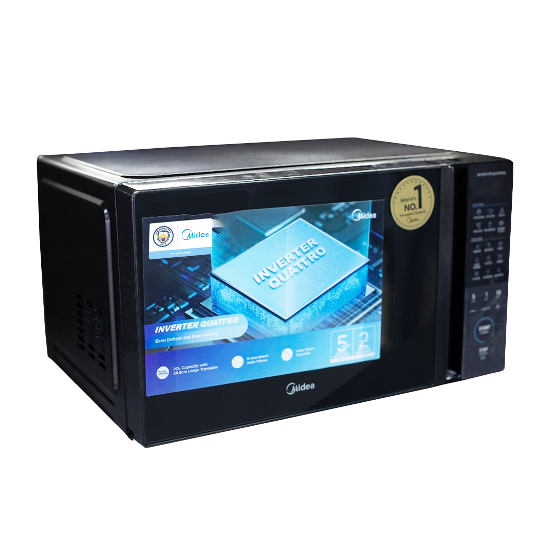 Midea 30 L 900 W Solo Microwave Oven – Model EM9P032MO-B