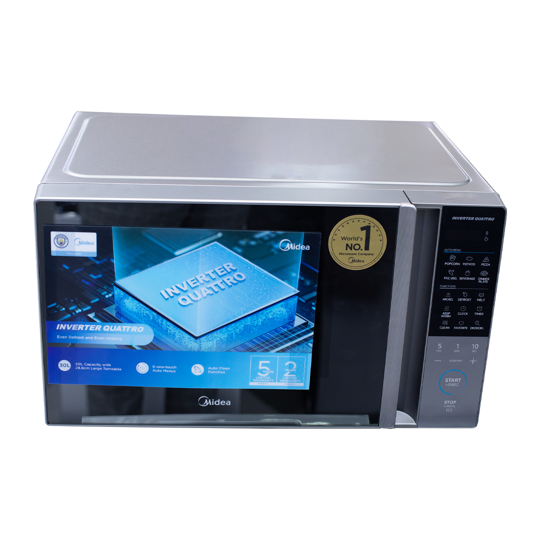 Midea 30 L 900 W Solo Microwave Oven – Model EM9P032MO-S – view 4