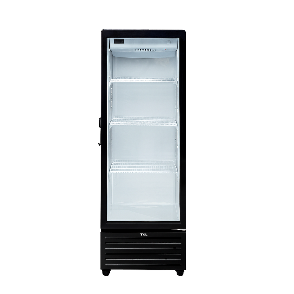 TCL 225 L Glass Door Display Fridge – Model F215SCB – view 2