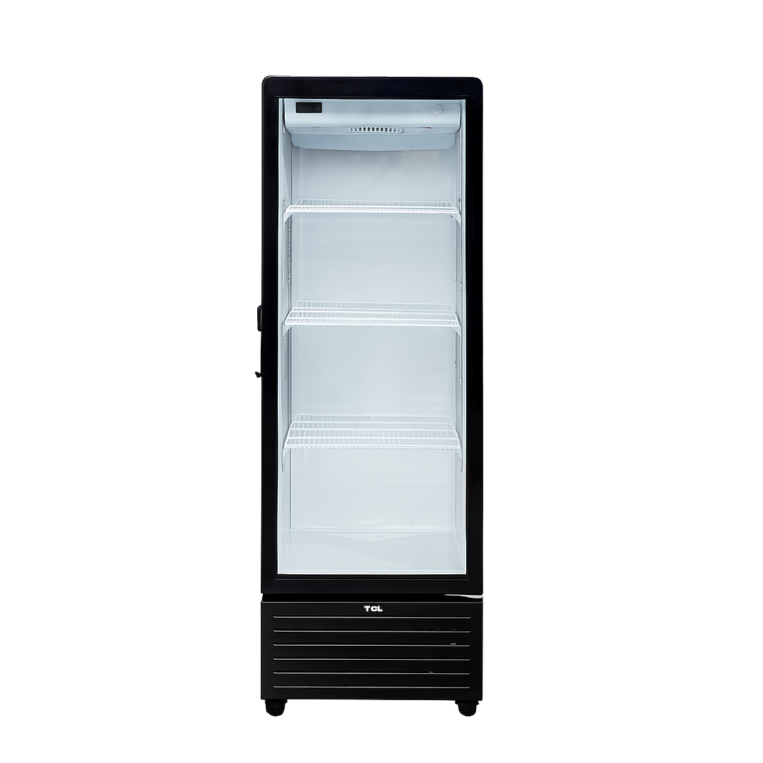 TCL 225 L Glass Door Display Fridge – Model F215SCB – view 2