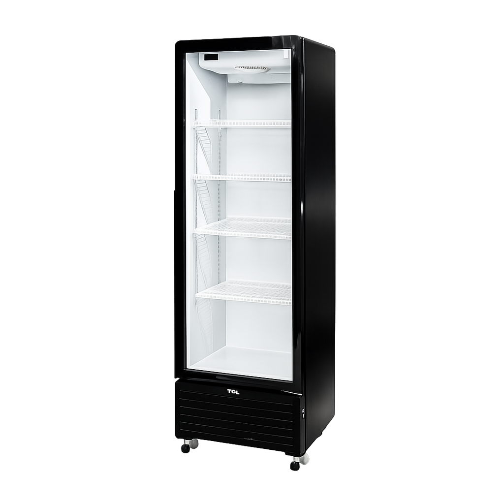 TCL 325 L Glass Door Display Fridge – Model F305SCB – view 3