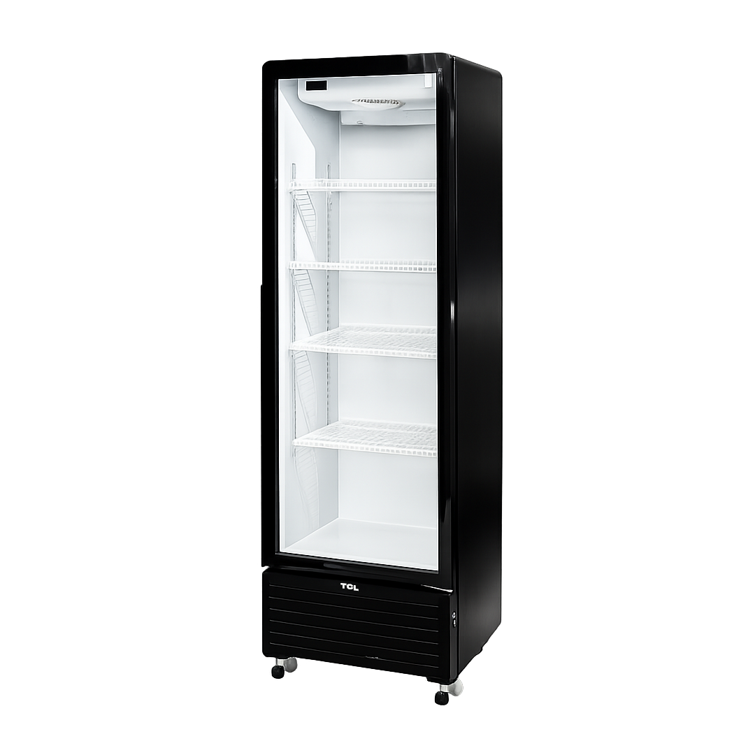 TCL 325 L Glass Door Display Fridge – Model F305SCB – view 3