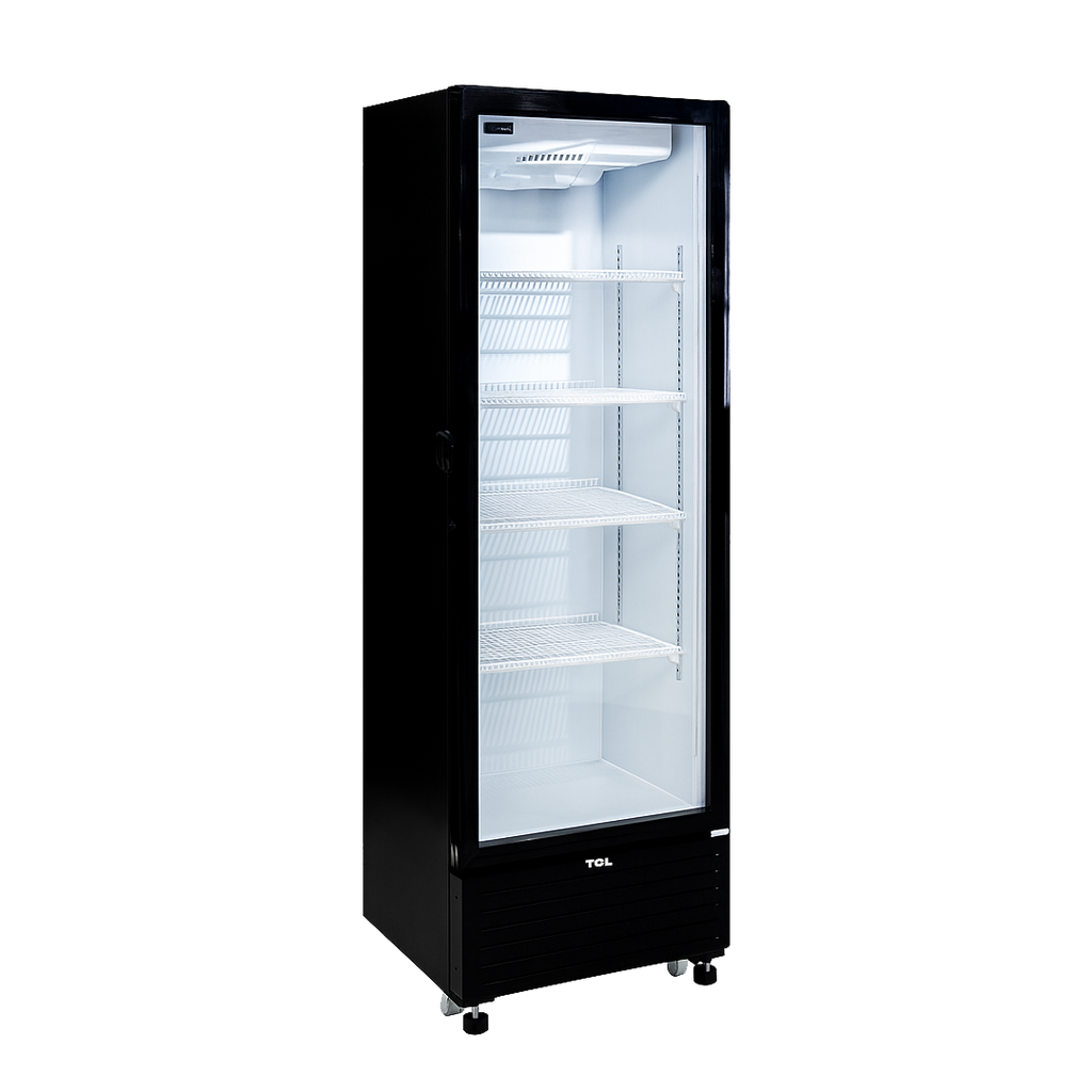 TCL 325 L Glass Door Display Fridge – Model F305SCB – view 4