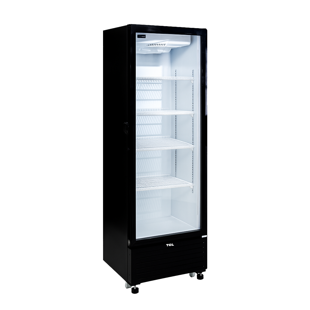 TCL 325 L Glass Door Display Fridge – Model F305SCB – view 4