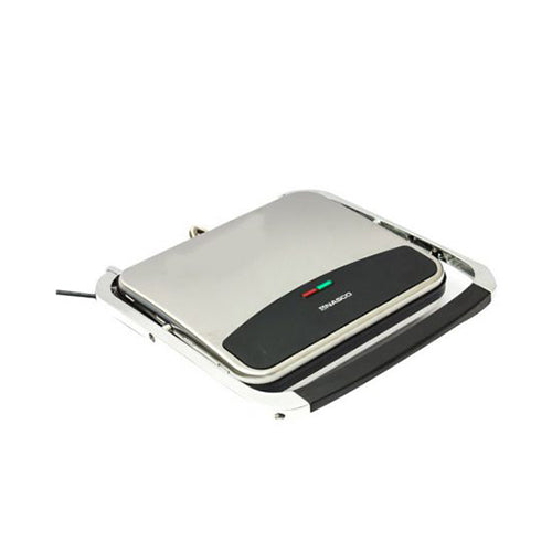 Nasco 2000 W Stainless Steel Sandwich Maker and Grill – Model GC1700-CB – view 2