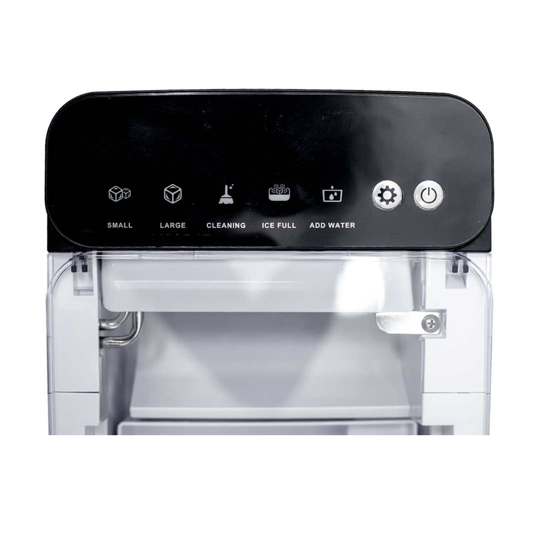 Nasco 26 lb Countertop Ice Maker – Model IMB1008-GS – view 3