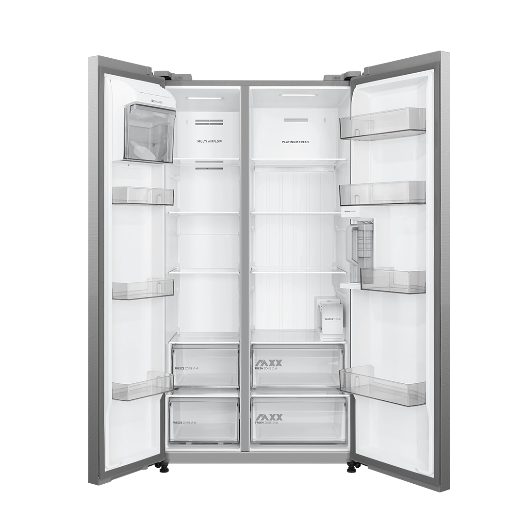 Midea 700 L Side-by-Side Refrigerator – Model MDRS925CIM46M – view 4