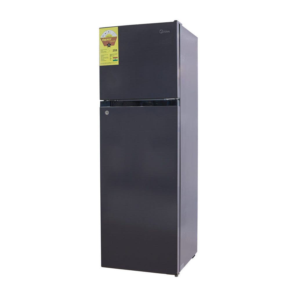 Midea 173 L Double Door Top Freezer Refrigerator – Model MDRT237FGG28