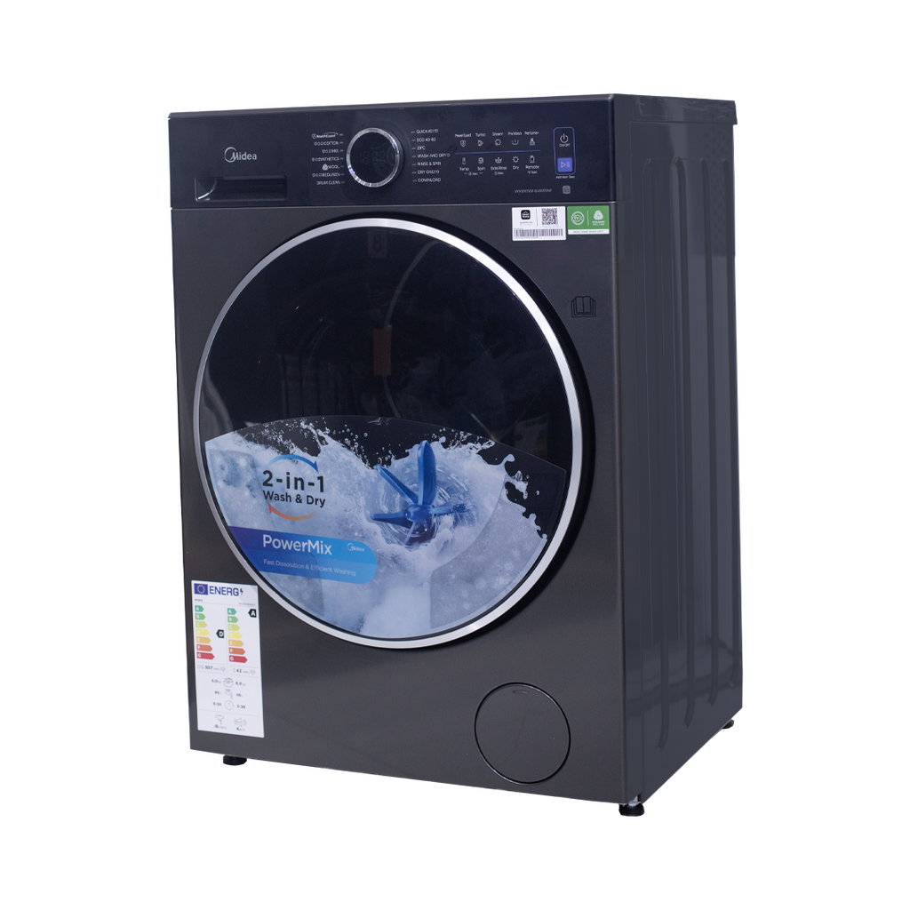 Midea 10 kg Front Load Washing Machine – Model MF205W100WB/T – view 2